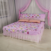 布艺床裙韩式公主蕾丝床罩1.51.8米2.0m床笠床垫保护罩床单
