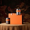 中秋茶叶包装盒红茶绿茶岩茶半斤装双铁罐茶包装定制空礼盒
