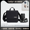 Cwatcun香港品牌Polaroid宝丽来相机包斜挎便携轻便微单单反单肩防水防震相机包男