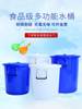 桶子50升pvc桶无盖储物储水桶，100升塑料桶超大消毒白色圆桶圆形手