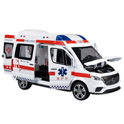 超大号合金救护车玩具车男孩120急救车医生救援汽车模型儿童