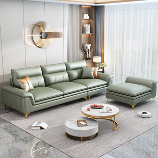 北欧简约现代科技布沙发(布，沙发)客厅家具，小户型三人位四人位布艺沙发组合