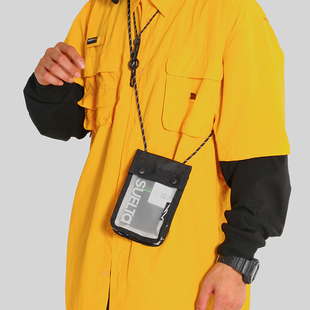 ACROSS原创手机包男潮流迷你小包包随身便携单肩斜挎包女运动挎包