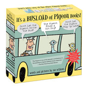 英文原版绘本 It's a Busload of Pigeon Books!别让鸽子开巴士 3册礼盒装 Mo Willems小猪小象同作者 英文版儿童全英语书