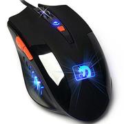新盟曼巴蛇，xm-m398蓝光有线游戏鼠标，电竞鼠标六键电脑鼠标