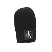 Calvin Klein Jeans男士帽子冬季保暖针织百搭韩版嘻哈帽黑色