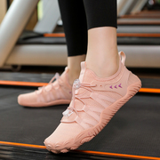 室内综合训练鞋男女防滑减震跑步鞋静音透气跳绳鞋专用瑜伽健身鞋