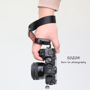 相机背带手腕带适用富士XS20尼康Z30Z5微单挂绳单反肩带手绳快拆