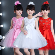 六一儿童演出服女童舞蹈蓬蓬裙中小学生合唱服女孩公主裙表演服装