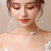 仙美珍珠项链女小众设计感时尚新娘颈链锁骨链结婚潮饰朵汐