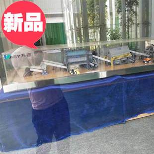 成都亚克工厂大3型展示厅罩玻璃柜台展示柜沙盘玻璃透明防尘