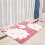 新惠多 欧式植绒地垫绒面地毯 床边毯飘窗垫门垫卫生间防滑脚