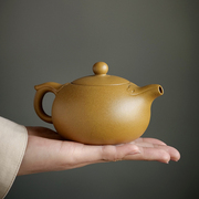 手工紫砂壶仿古如意壶家用小容量单个壶复古过滤泡茶壶茶具礼盒装