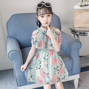 女童连衣裙夏装2023新款儿童超洋气雪纺公主裙网红童装小女孩裙子