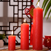 蜡烛家用超大号照明红色白圆柱停电浪漫结婚房布置中秋房花烛储备
