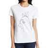 宫崎骏龙猫T恤衫女式可爱Q版短袖春夏圆领DIY衣服Totoro T-shirt