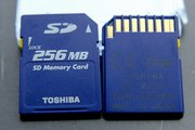 东芝 Toshiba SD 256M 小容量SD卡 256MB 老相机内存卡测试卡