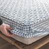 良品纯棉加厚床笠单件，夹棉席梦思床垫保护套防滑固定防尘床套床罩