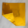 双面金色锡纸12厘米光面加厚20微米圣诞节树婚庆礼物品包装用铝箔