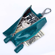 钥匙包卡包零钱包二合一男士，多功能一体真皮，女家用简约创意锁匙包