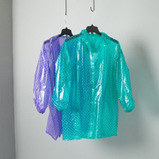 单人雨衣成人塑胶性价比男女通用雨披长款大褂防水连帽宽松均码