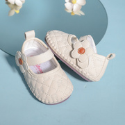 秋季女宝宝学步鞋软底婴儿鞋，6一12个月婴幼儿，鞋子一岁小童公主鞋9