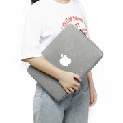 适用苹果macbook12寸a1534电脑包a1466笔记本，13.3防水轻便携收纳内胆，包air11.6英寸简约加绒a1465电脑保护套