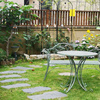 做旧欧美式铁艺休闲阳台，户外桌椅咖啡厅庭院，茶几小圆桌花园桌椅