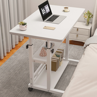 床边桌可移动升降电脑桌，学生简约小型书桌家用卧室宿舍懒人小桌子