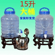 家用储水桶带水龙头带，盖装水容器饮用水，大容量功夫茶蓄水加厚空桶