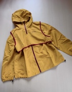 出口欧美  黄色薄款冲锋衣  两件套设计感   可拆卸防晒衣外套