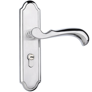 欧式 304不锈钢室内房门锁 静音执手锁 卧室门锁套装压把锁