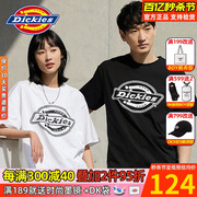 Dickies短袖T恤男美式潮牌logo印花春季时尚棉情侣短Tee7578