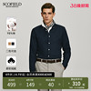 scofield男装春季棉质简约时尚，潮流经典商务休闲长袖，衬衫上衣