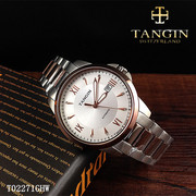 TANGIN天珺男表 机械手表全自动02271情侣手表防水T02271GHW