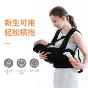 CY婴儿背带新生婴儿横抱外出简易前后两用夏季抱带透气抱娃神器