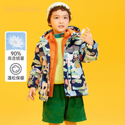 巴拉巴拉童装男童宝宝羽绒服儿童冬季外套2022款式小童保暖两件套