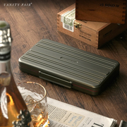 VANITY FAIR超薄雪茄盒 UTpow 雪松木托 便携式旅行雪茄保湿盒3CM