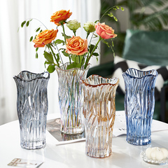 美式风格玻璃材质办公室花瓶