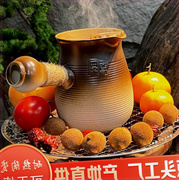 围炉煮茶烤奶茶罐罐壶大容量商用居家烤茶罐煮茶壶可干烧工厂
