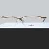 CHARMANT夏蒙镜架ZT27073纯钛半框男士商务Z钛系列光学近视眼镜框