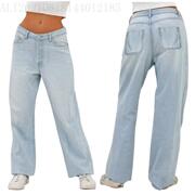 women fashion loose jeans pants 2023欧美牛仔裤女宽松长裤