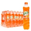 百事美年达600ml*24瓶整箱橙味汽水经典原味碳酸饮料橙味