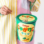 日本杂志款大号可爱仿真薯条杯造型设计拉链收纳包化妆包手拎包包