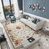 田园欧式美式地毯现代简约北欧轻奢客厅茶几卧室床边薄款布艺地垫