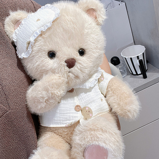 小熊玩偶公仔毛绒玩具女孩，可爱陪睡布娃娃，抱抱熊送男女友生日礼物