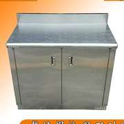 新不锈钢餐柜整体简易橱柜厨房柜碗柜灶台柜炉柜餐边柜柜保洁