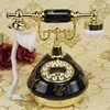 欧式田园复古仿古有线电话老式古董陶瓷家用固定电话座机