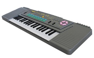 齐鲁琴行儿童电子琴永美MS200A 37键手风琴键送话筒通用初学使用