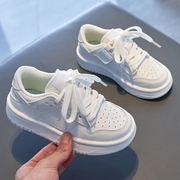 aj童鞋儿童白色运动鞋2024春秋夏季女童鞋软底男童鞋子板鞋潮